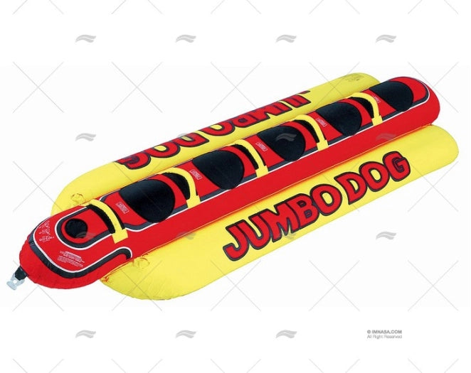 Tube Jumbo Dog for 1 to 5 people, 381 cm