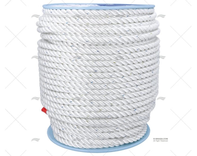 Seil POLYESTER 14mm BLANCO / DRUM 2MT LIROS