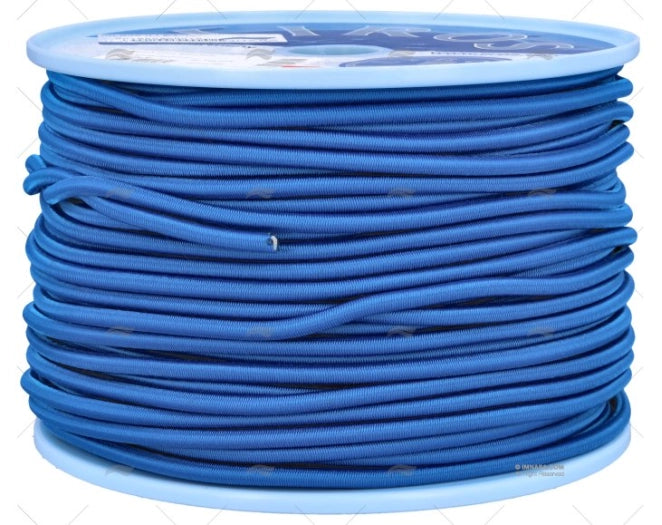 SHOCK CORD ROPE 06mm BLUE 100m