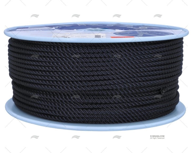 Seil POLYESTER 06mm NAVY / DRUM 200MT LIROS