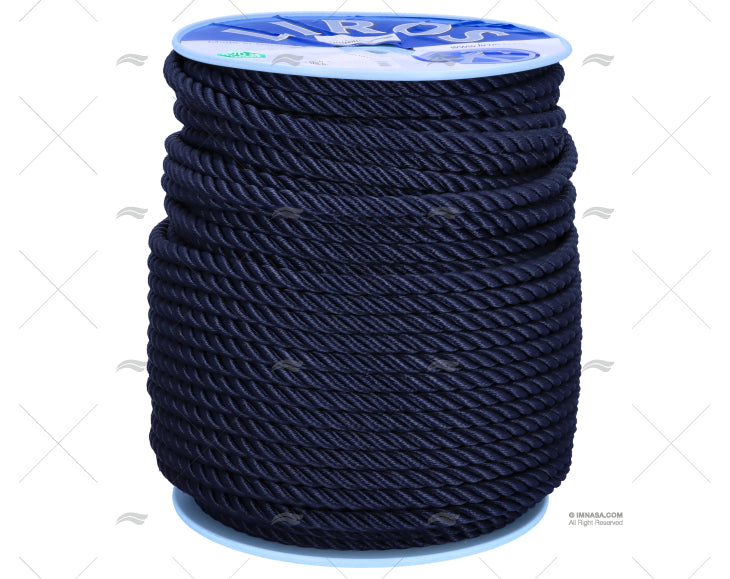 Seil POLYESTER 14mm NAVY / DRUM 150MT LIROS