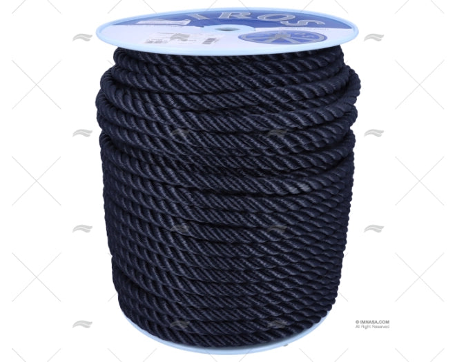 Seil POLYESTER 16mm NAVY / DRUM 100MT LIROS