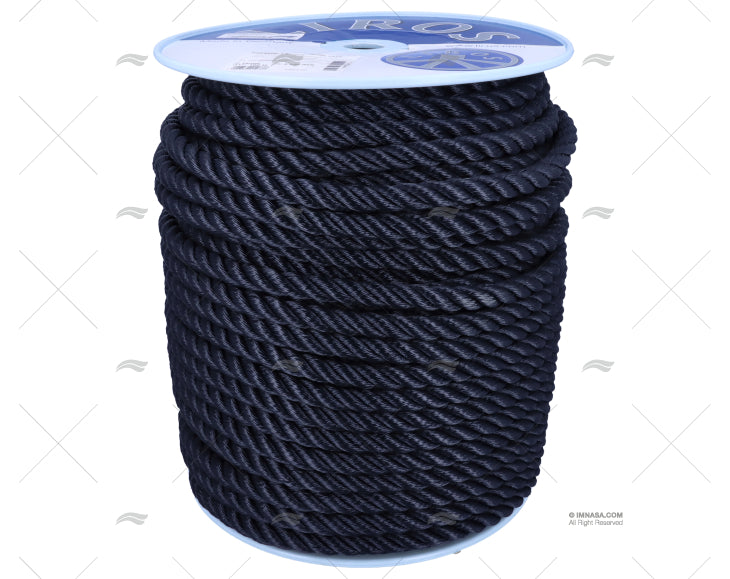 Seil POLYESTER 18mm NAVY / DRUM 100MT LIROS