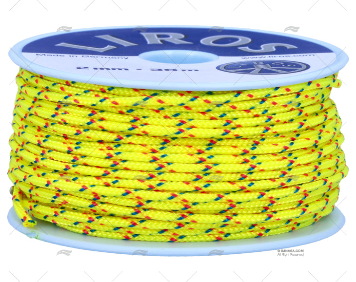 SPOOL MAGIC SPEED YELLOW 30m 2mm LIROS