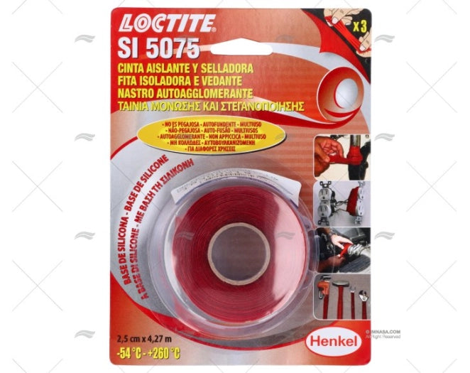 INSULATING TAPE 5075 RED SEAL 4.27m LOCTITE