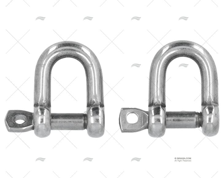 SHACKLE 'D' 5mm S.S.316