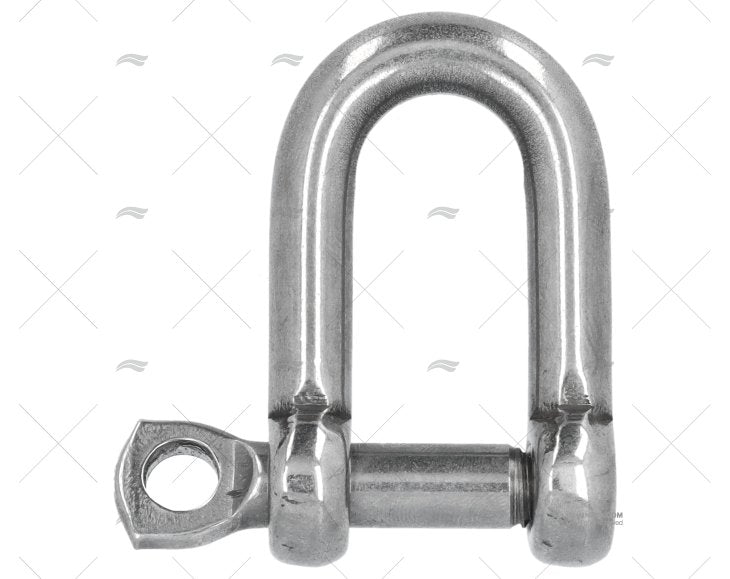 SHACKLE 'D' 8mm S.S.316