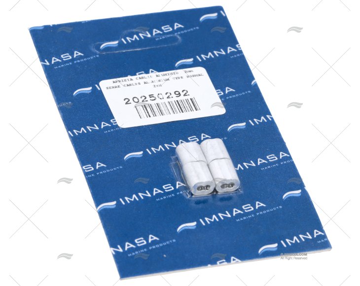 ALUMINIUM CABLE CLAMP 2mm