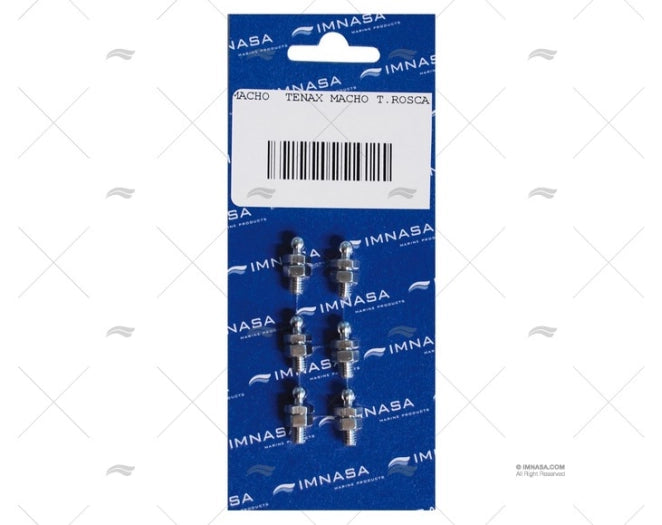STUD. MALE W/ BOLT & NUT (6)