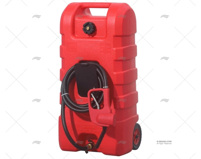 GASOLINE TANK 57L W/WHEELS