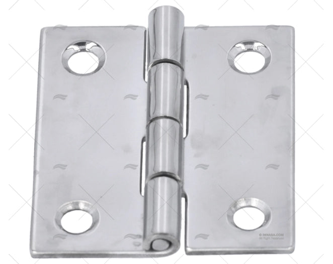 HINGE STAINLESS STEEL 44x50x2mm