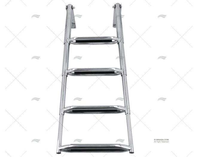 TELESC. DROP Leiter 4 W/Doppel TUBE INOX