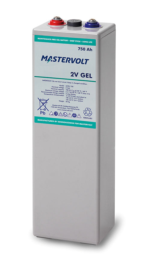 Mastervolt MVSV Gel Batterie 2V 750Ah (*)
