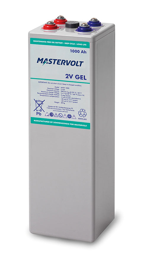 Mastervolt MVSV Gel Batterie 2V 1000Ah (*)
