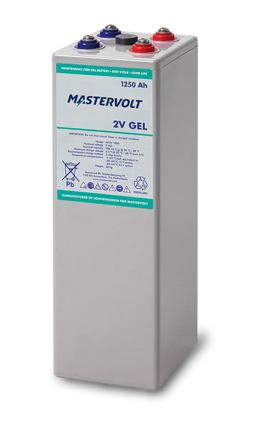 Mastervolt MVSV Gel Batterie 2V 1250Ah (*)