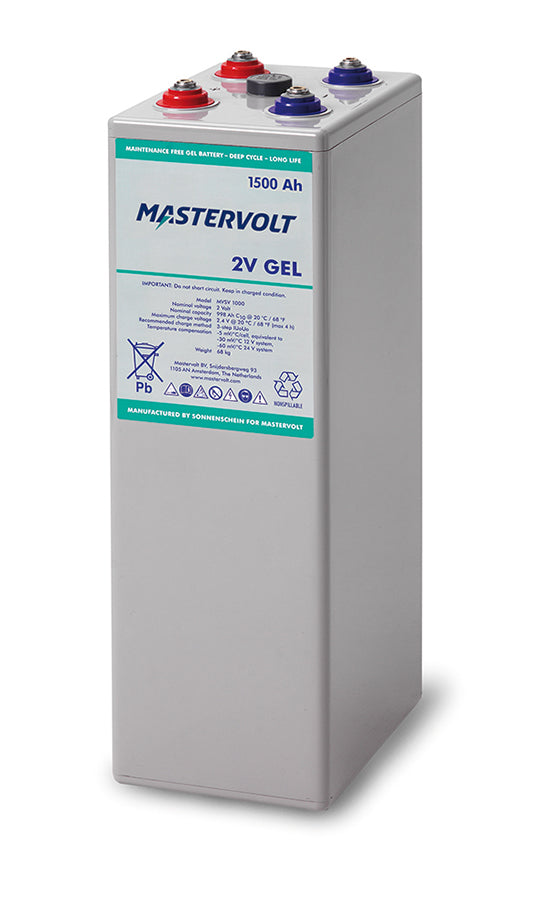 Mastervolt MVSV Gel Batterie 2V 1500Ah (*)