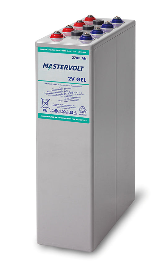 Mastervolt MVSV Gel Batterie 2V 2700Ah (*)