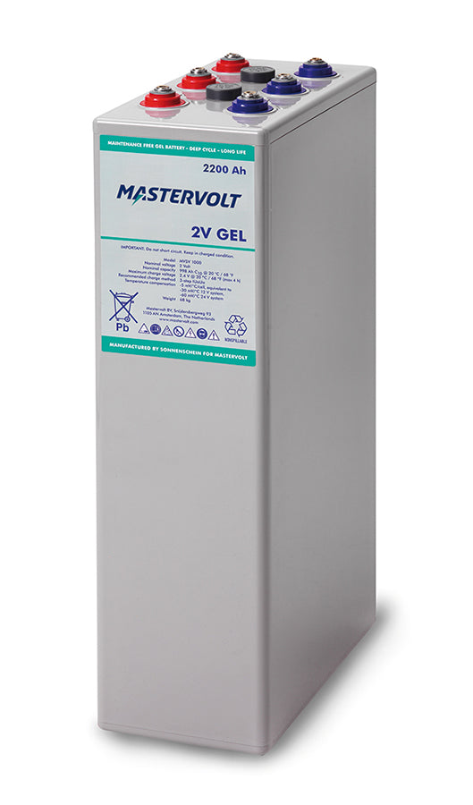 Mastervolt MVSV Gel Batterie 2V 2200Ah (*)