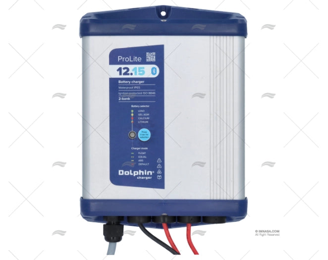 Batterie Ladegerät 12V 15A IP65 BLUETOOTH DOLPHIN