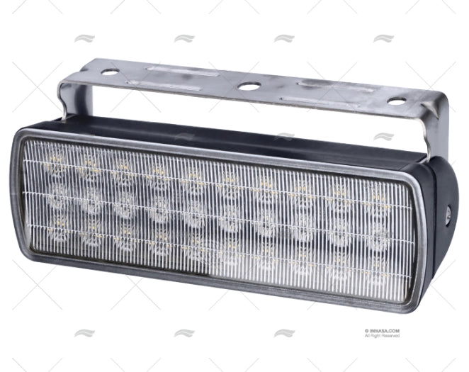 LED FLOODLIGHT SEA HAWK BLACK WHITE/RED HELLA MARINE