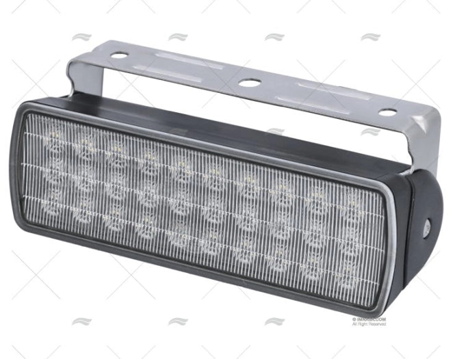 LED FLOODLIGHT SEA HAWK BLACK WHITE/BLU HELLA MARINE