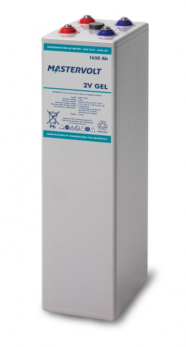 Mastervolt MVSV Gel Batterie 2V 1650Ah (*)