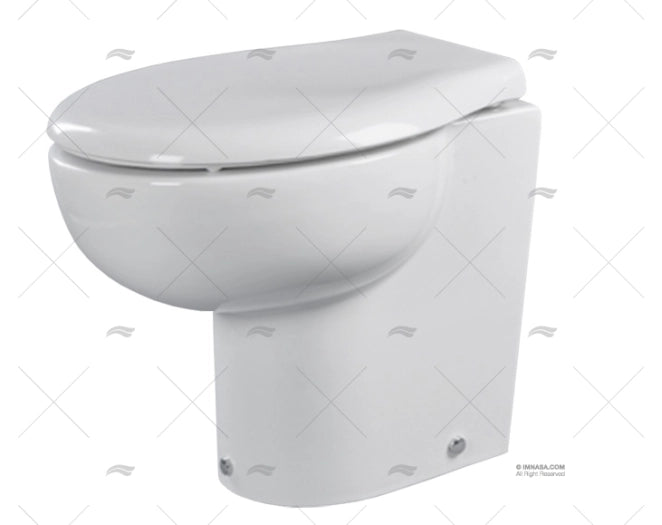 ELECTRIC TOILET 12V ULTRA SLIM SILENT OCEAN TECHNOLOGIES