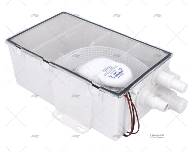 GREY WASTE TANK 9L 24V ATTWOOD