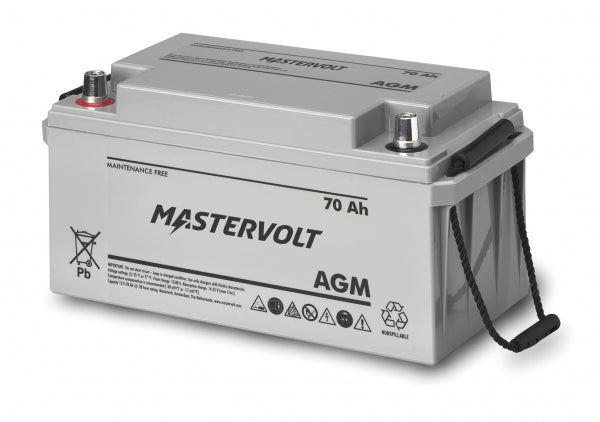 Mastervolt AGM Batterie 12/70Ah