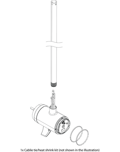LOWER UNIT KIT, 47"