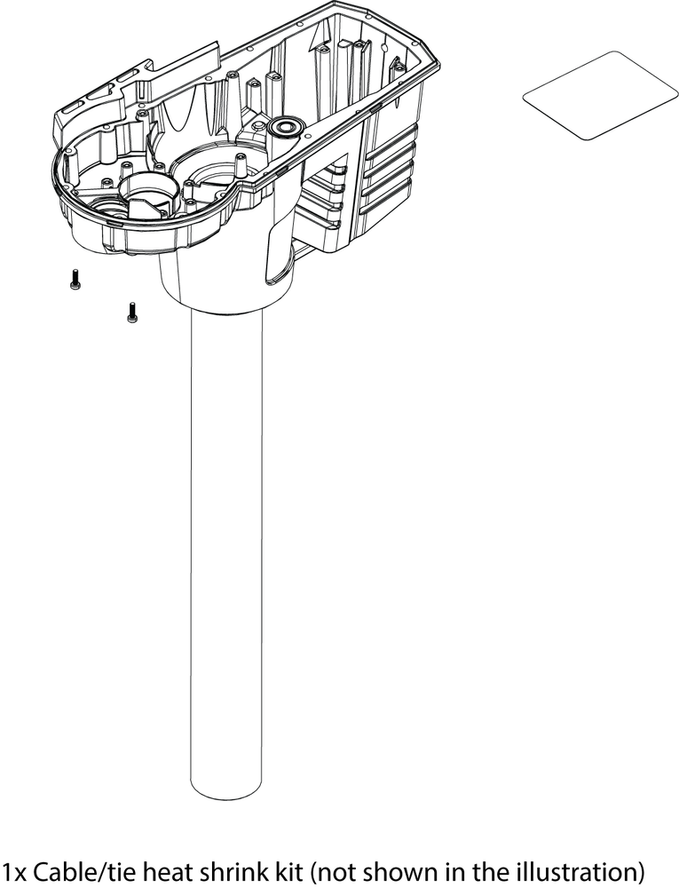 LOWER HOUSING ASSY, OUTER SHAFT KIT, 47"