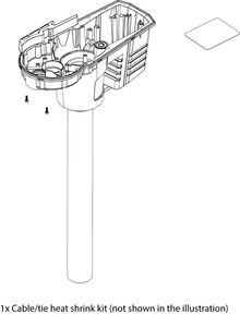 LOWER HOUSING ASSY, OUTER SHAFT KIT, 47"