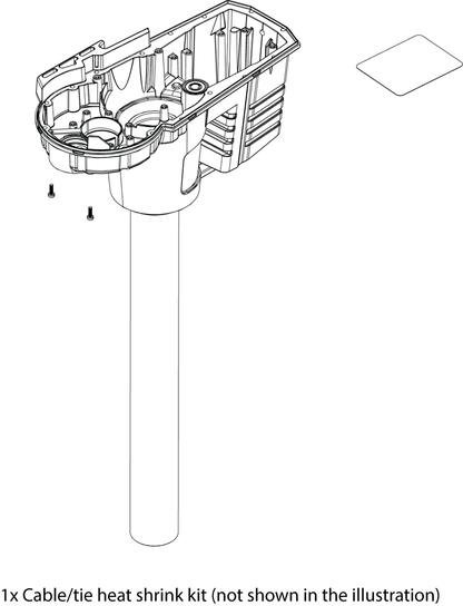 LOWER HOUSING ASSY, OUTER SHAFT KIT, 47"