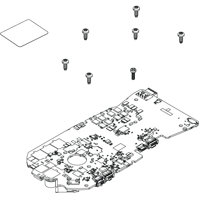PCBA, MAIN HEAD KIT