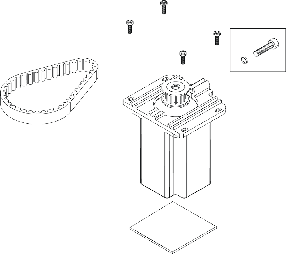 STEERING MOTOR KIT