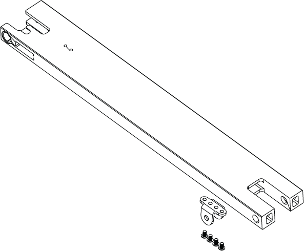 PUSH ROD KIT, 47"