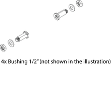 LOWER EXTRUSION HARDWARE KIT