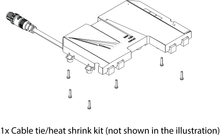 PEDAL PCBA, POTTED ASSEMBLY KIT