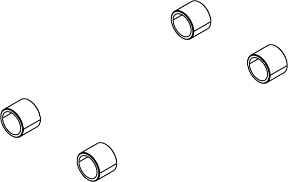 LOWER EXTRUSION BUSHING KIT