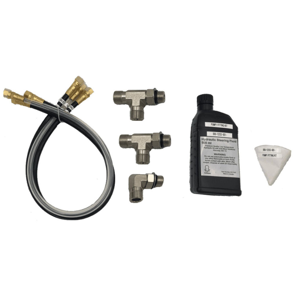 Autopilot pump fitting kit for ORB steering system