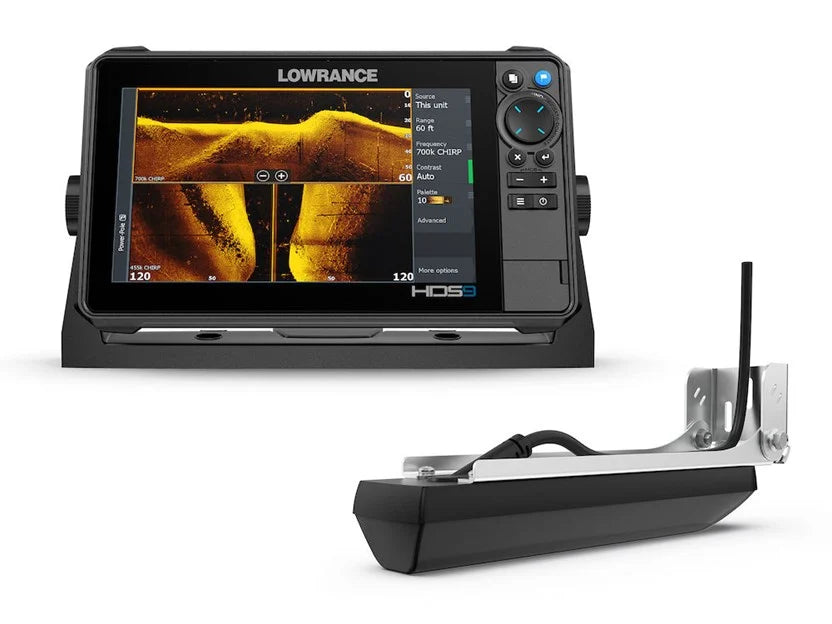 HDS-9 PRO ROW + ActiveImaging™ HD 3-in-1 Transducer