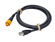 Ethernet adapter: RJ45 M to 5 pin yellow M 1.8 (6ft)