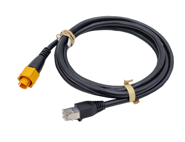 Ethernet adapter: RJ45 M to 5 pin yellow M 1.8 (6ft)