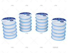 SEWING THREAD SPOOL BOX 100Mx0.5mm 20U W LIROS