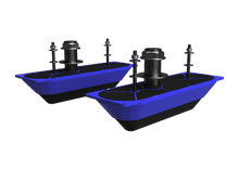 StructureScan® 3D Dual Stainless Steel Thru-Hull Transducers