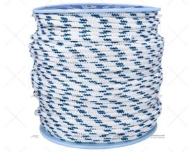 HALYARD ALLROUND 10mm WHITE/BLUE 200m LIROS