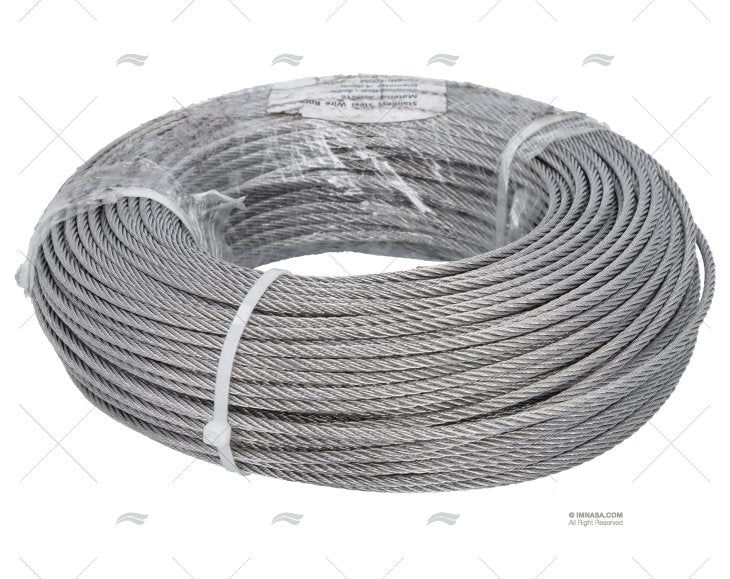 CABLE SS 7x7 4.0mm REEL 100m