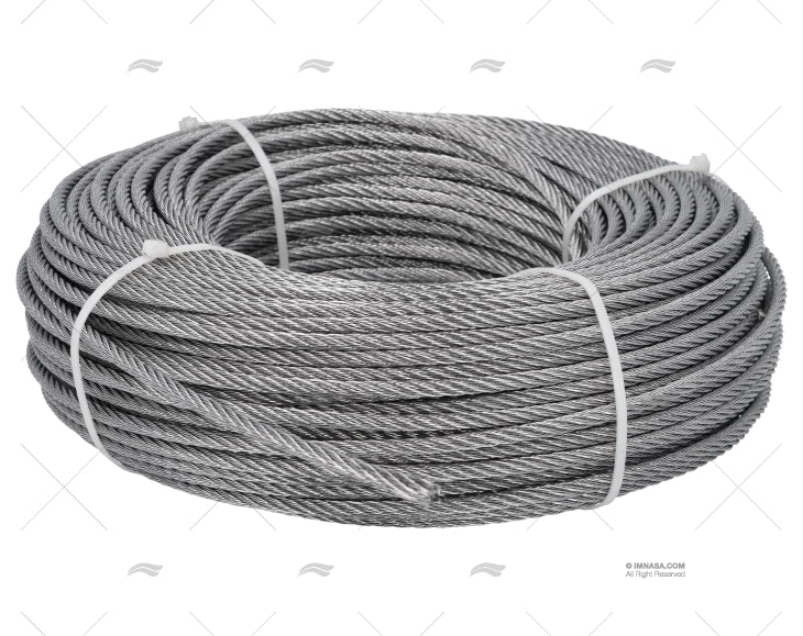 CABLE SS 7x7 6.0mm REEL 100m