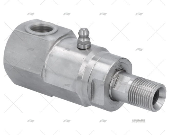 90? SWIVEL COUPLER 3/8' S.S.