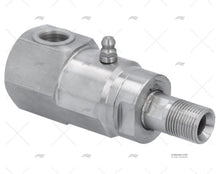 90? SWIVEL COUPLER 3/8' S.S.